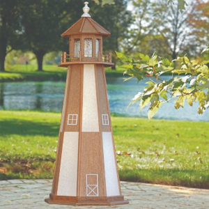 Amish Handcrafted Recycled Poly Lighthouses
